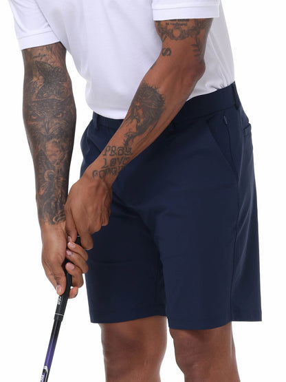 Men's Casual Golf Shorts - Trendy Stretch Waist with Side Pockets - Buy Center