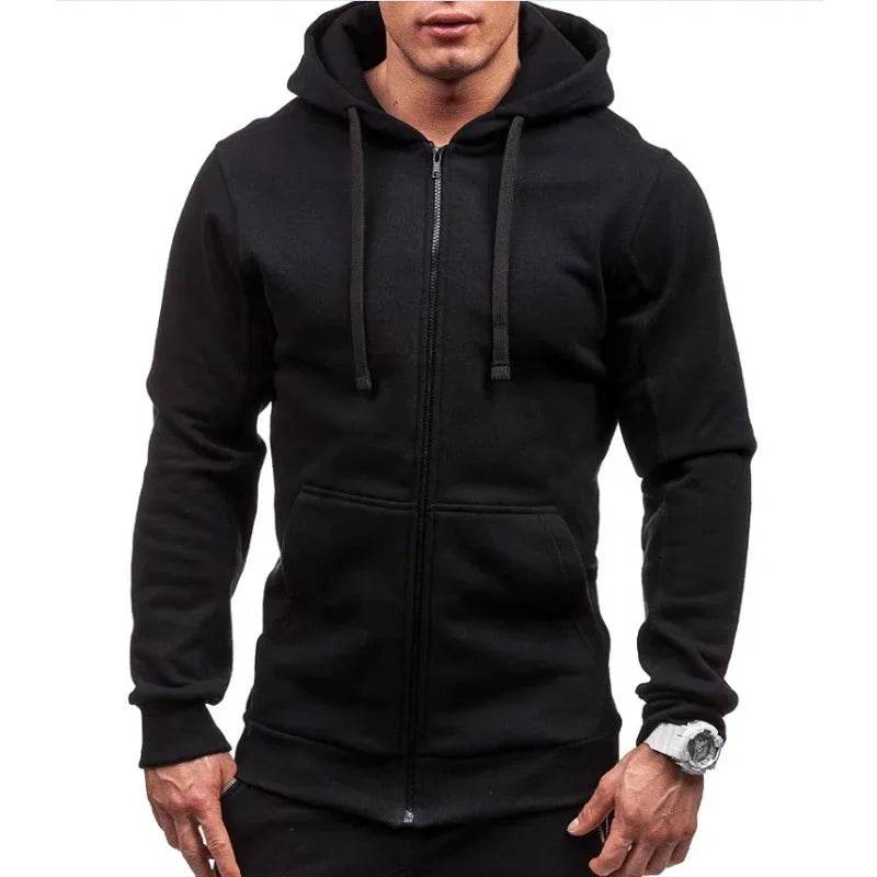 MRMT Men's Zipper Hoodie - Casual Comfort for Spring & Autumn - Buy Center