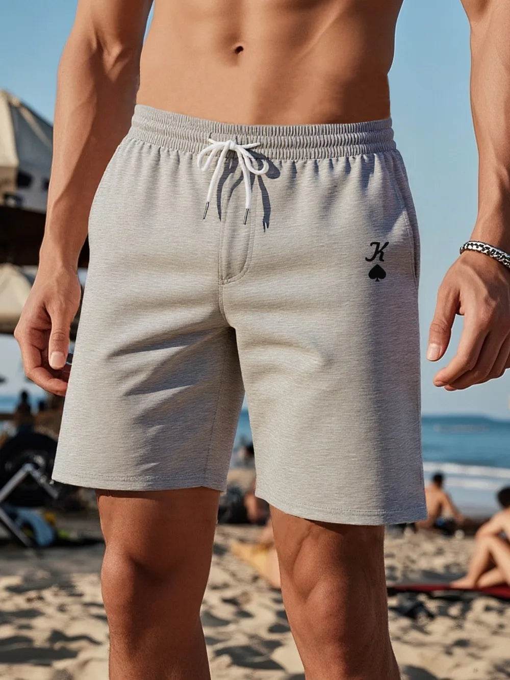 TOQUCL Men's Lightweight Fitness Shorts - Breathable Quick-Dry Casual Style - Buy Center