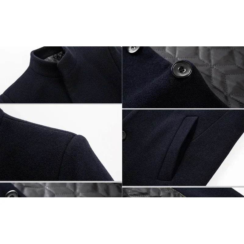 TFETTERS Men's Trench Coat - Korean Fashion for Business Casual Style - Buy Center