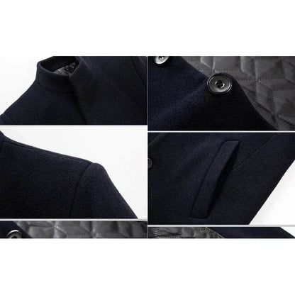 TFETTERS Men's Trench Coat - Korean Fashion for Business Casual Style - Buy Center