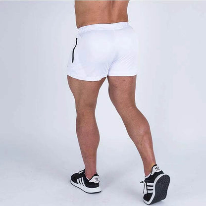 YOSHINEE Men's Quick Dry Shorts - Elastic Waist & Zipper Pockets for Summer - Buy Center