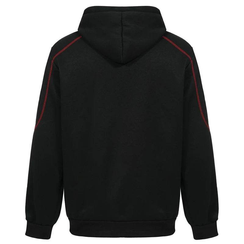 Street Ninjas Men's Zip Up Hoodie - Fleece Lined Casual Jacket - Buy Center