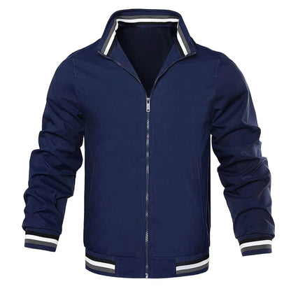 Men's Casual Spring Summer Windbreak Bomber Jacket - Lightweight & Stylish - Buy Center