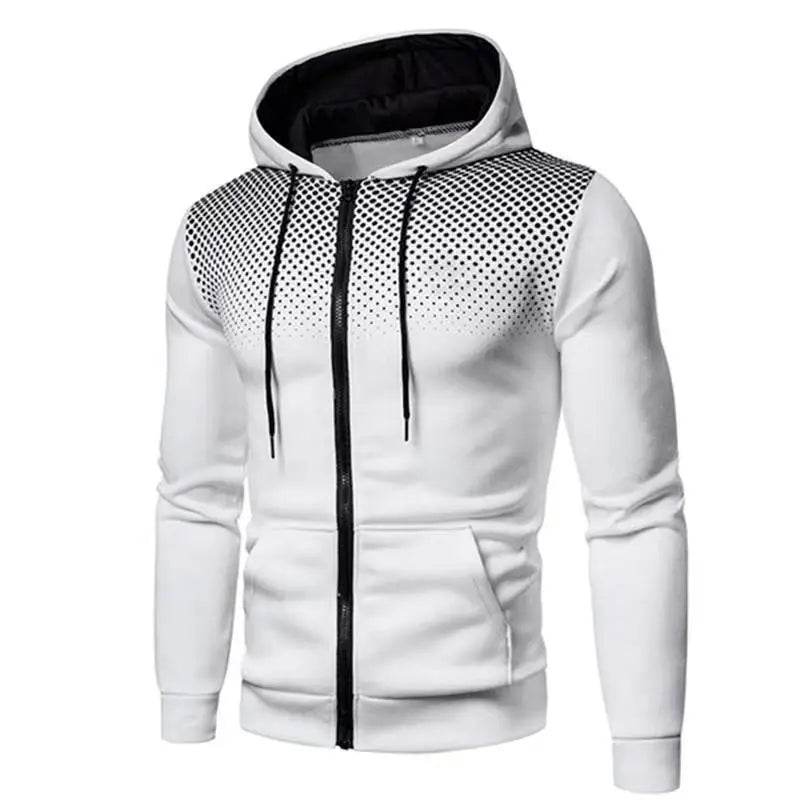 2024 Men's Hoodie Jacket - Casual Zipper Pullover for Spring & Autumn - Buy Center