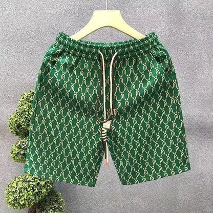 High Quality Men's Green Summer Shorts - Casual Gym & Streetwear Style - Buy Center