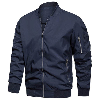 ReFire Gear Men's Lightweight Bomber Jacket - Casual Spring & Autumn Style - Buy Center
