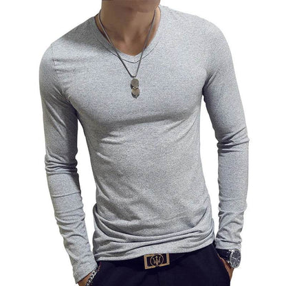 Bigsweety Men's Slim Fit Turtleneck Pullover - Casual Solid Color Top - Buy Center