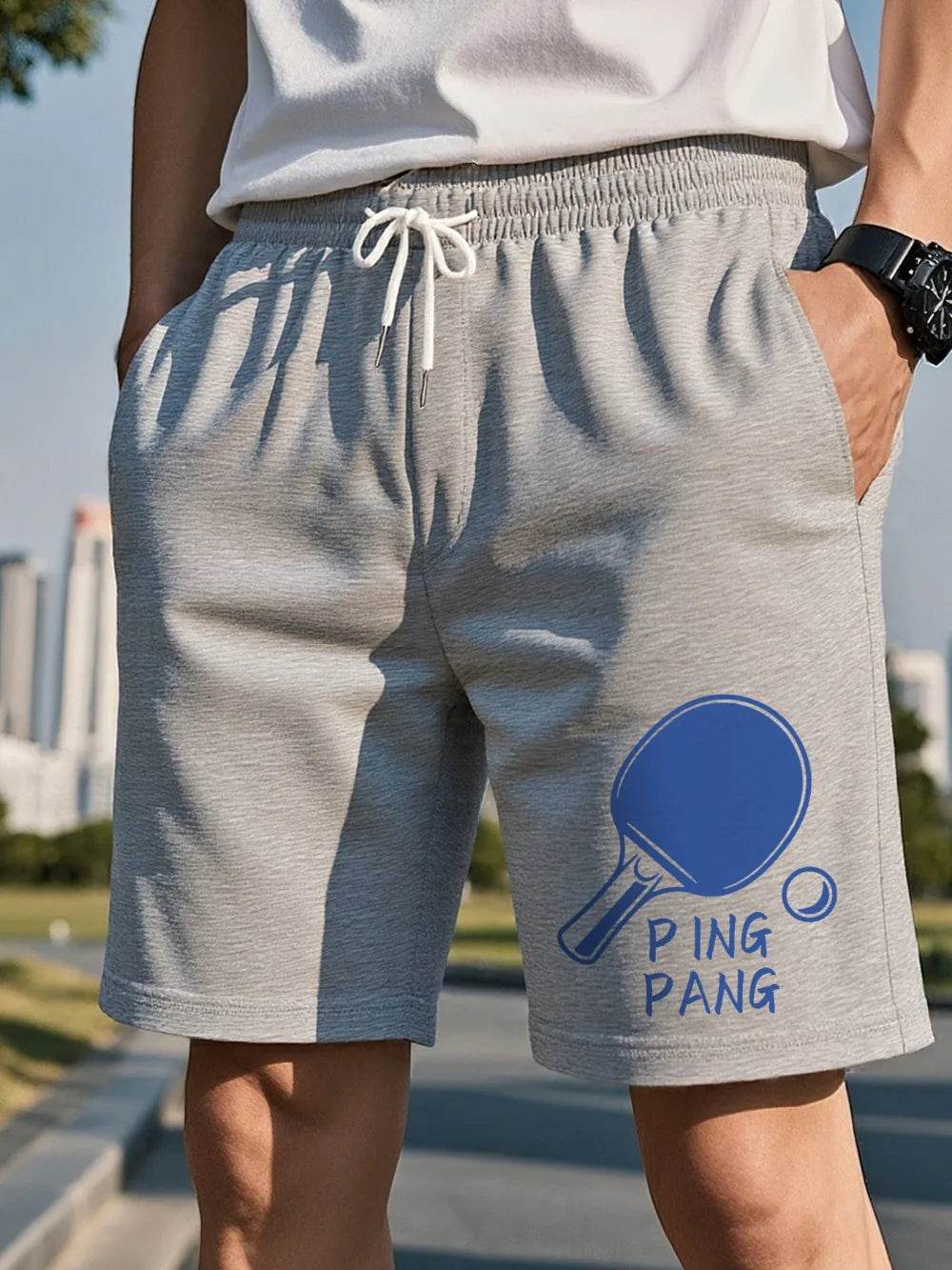 TOQUCL Men's Lightweight Fitness Shorts - Breathable Quick-Dry Casual Style - Buy Center