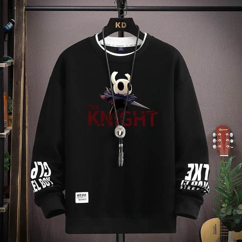 Cool Bear Print Mens Sweatshirt - Fashionable O-Neck Long Sleeve Top - Buy Center