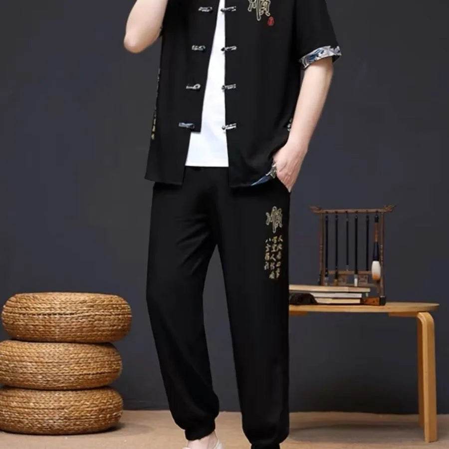 KOLMAKOV Men's Summer Printed Sports Suit - Casual & Breathable Set - Buy Center