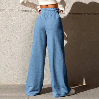 Helolis Women's Autumn Sports Pants - Loose Fitting Wide Leg Style - Buy Center