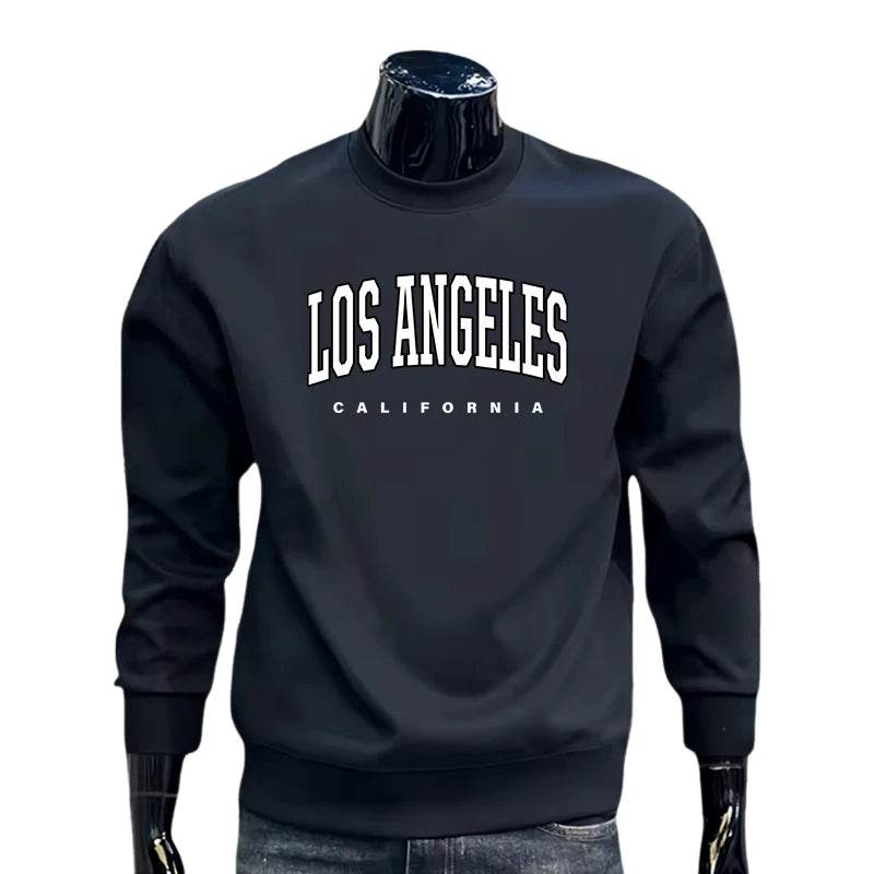 TLIT Men's Los Angeles Printed Hoodie - Casual O-Neck Sweatshirt - Buy Center