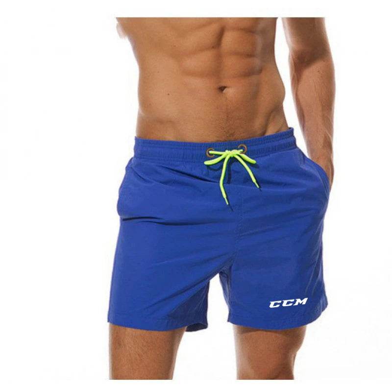 CCM Men's Quick Dry Swim Trunks - Comfortable Board Shorts for Summer - Buy Center