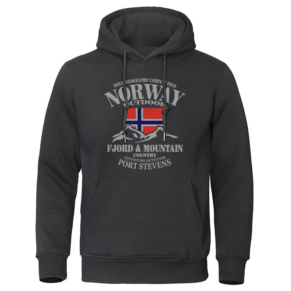Norway FjordFashion Oversize Casual Hoody - Autumn Street Style - Buy Center