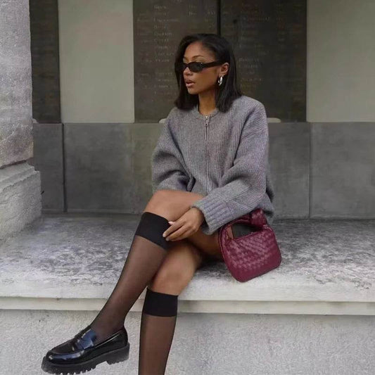 TRAF Women's Cardigan - Casual Knit Outerwear for Autumn/Winter 2024 - Buy Center