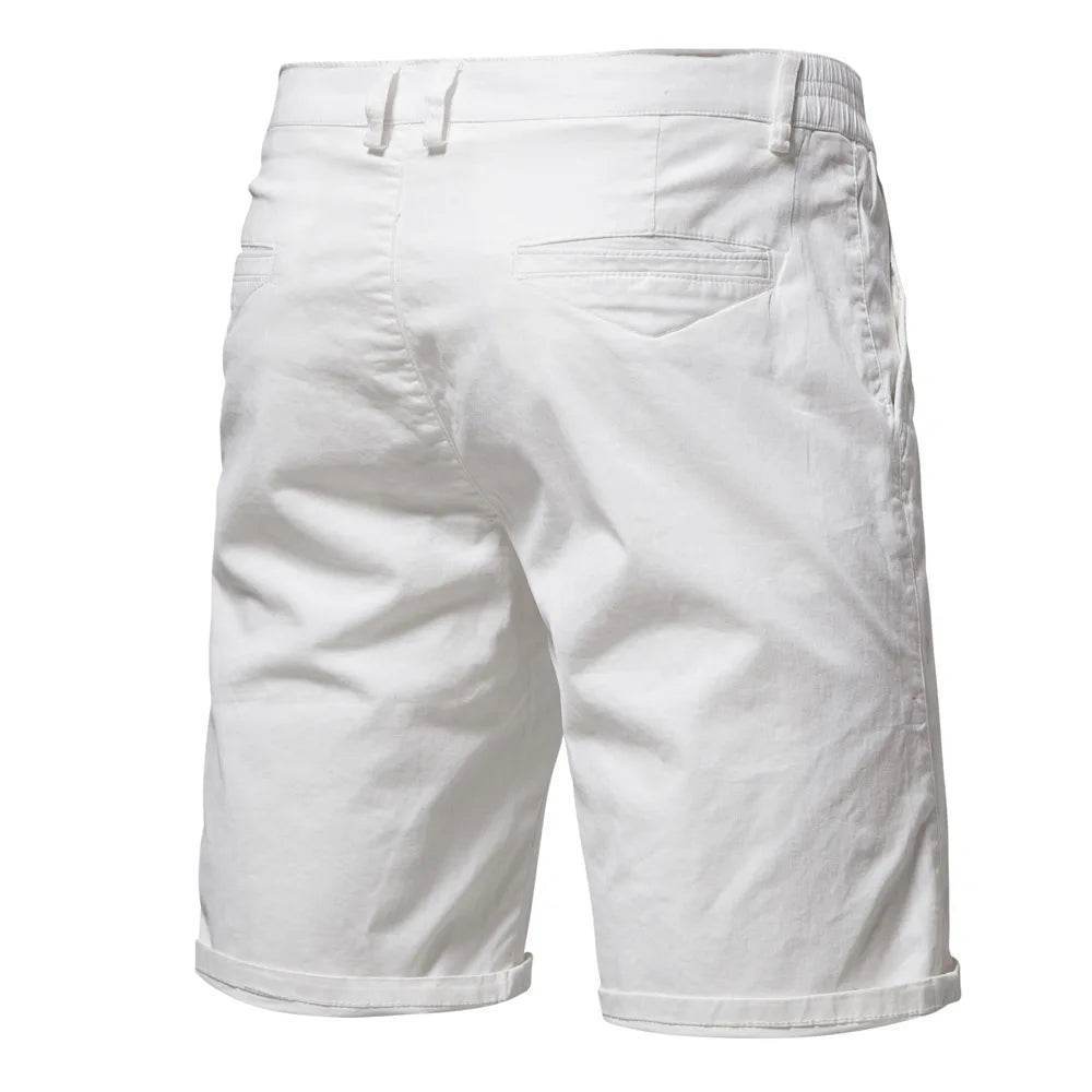 FANWEILIN Men's 100% Cotton Summer Cargo Shorts - Casual Bermuda Style - Buy Center