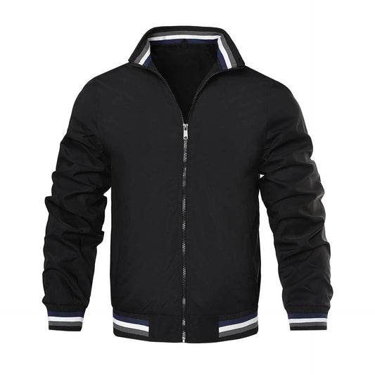 Men's Casual Spring Summer Windbreak Bomber Jacket - Lightweight & Stylish - Buy Center