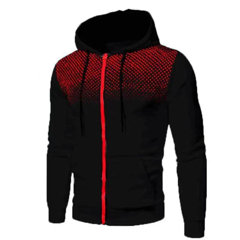 2024 Men's Hoodie Jacket - Casual Zipper Pullover for Spring & Autumn - Buy Center