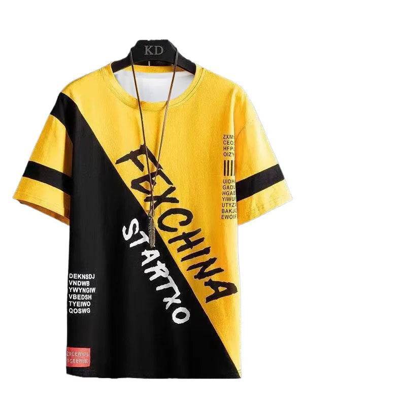 XMSFTD Men's Summer Casual Sweatshirt & Manga Graphic Tee Set - Buy Center