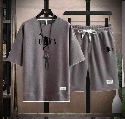 Summer Men's 2-Piece Blazer and T-Shirt Set - Casual Fashion - Buy Center