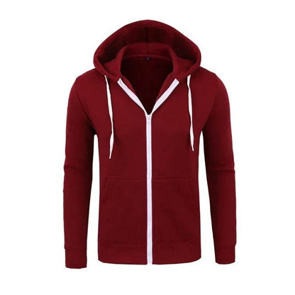 MRMT Men's Zipper Hoodie - Casual Comfort for Spring & Autumn - Buy Center