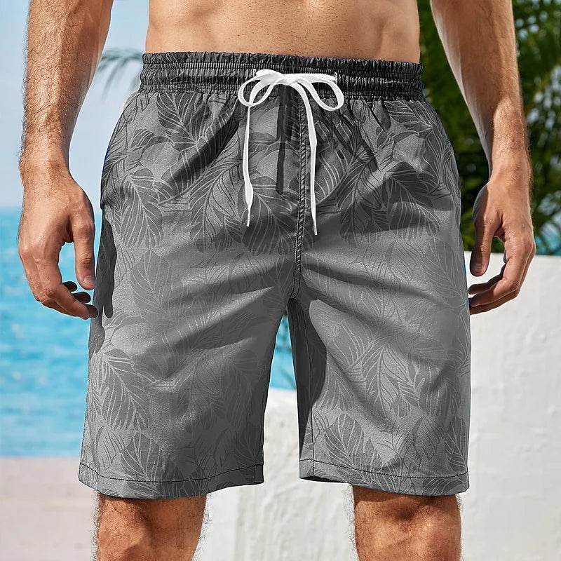 Colorful 3D Printed Beach Shorts for Men - Casual Summer Swim Trunks - Buy Center
