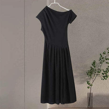 Elegant A-Line Sleeveless Dress for Women - Spring/Summer Style - Buy Center