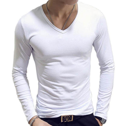 Bigsweety Men's Slim Fit Turtleneck Pullover - Casual Solid Color Top - Buy Center