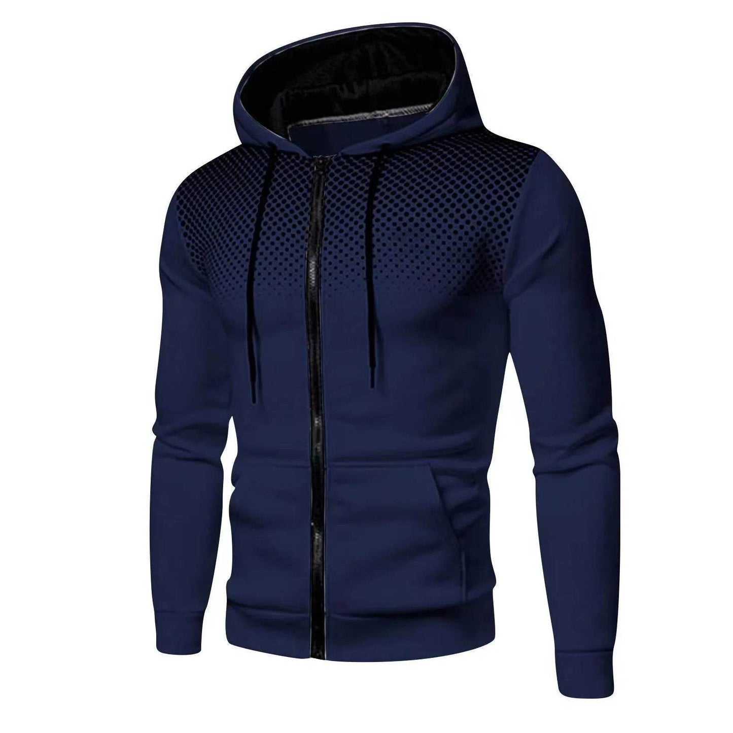 2024 Men's Hoodie Jacket - Casual Zipper Pullover for Spring & Autumn - Buy Center