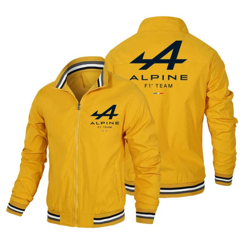 Alpine Men's Zipper Jacket - Stylish Sportswear for Autumn & Winter - Buy Center