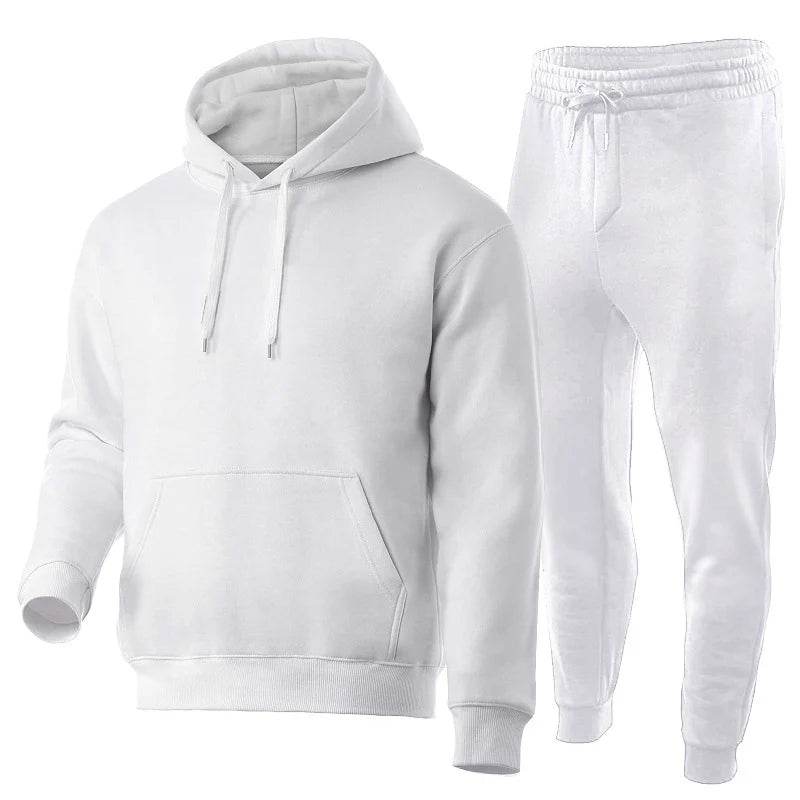 Men's Basketball Hoodie Pants Set - Casual Sportswear Pullover - Buy Center
