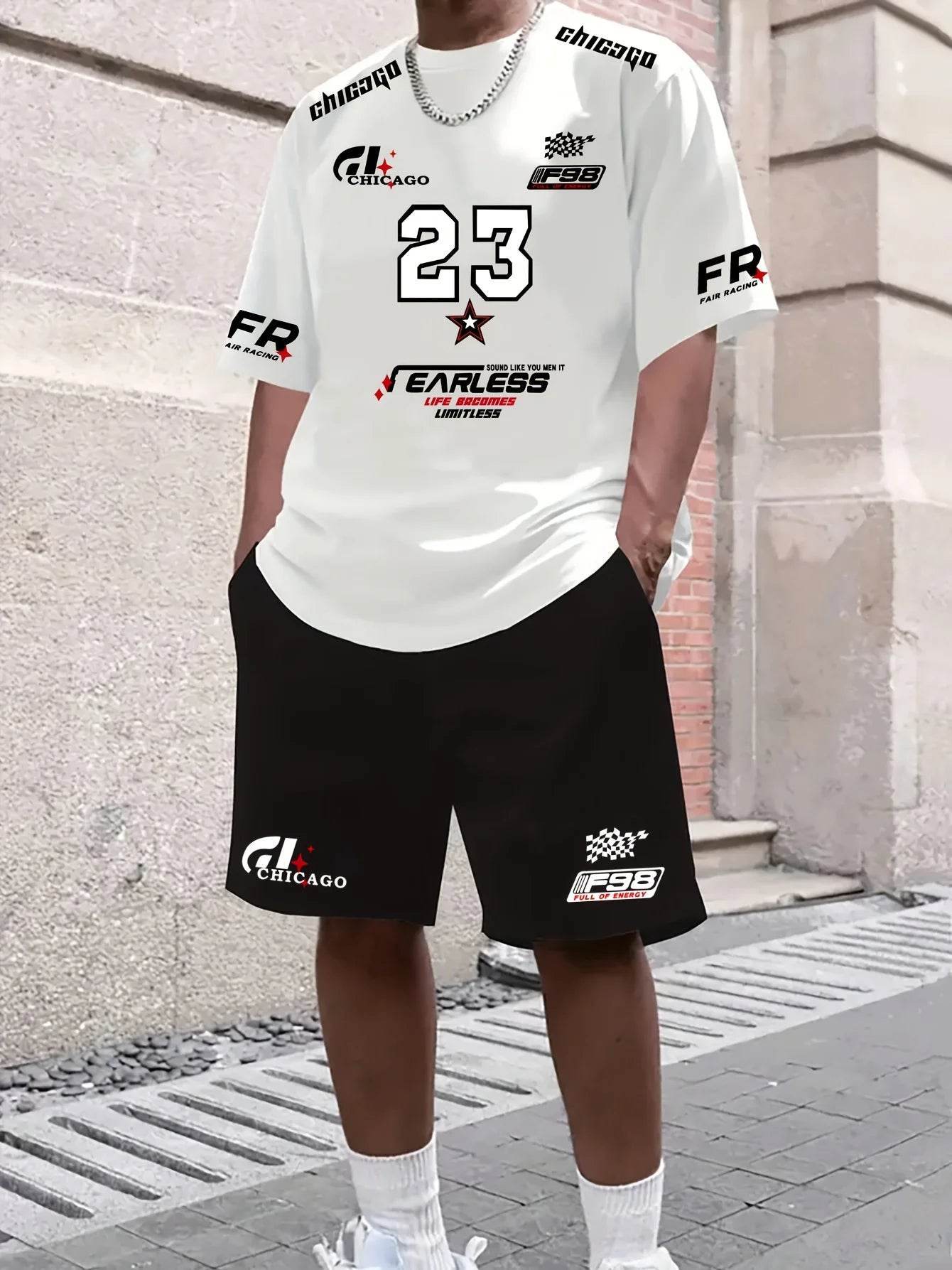 2025 Men's Casual Graphic T-Shirt - Short-Sleeved Sportswear - Buy Center
