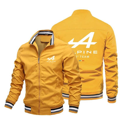 Alpine Men's Zipper Jacket - Stylish Sportswear for Autumn & Winter - Buy Center