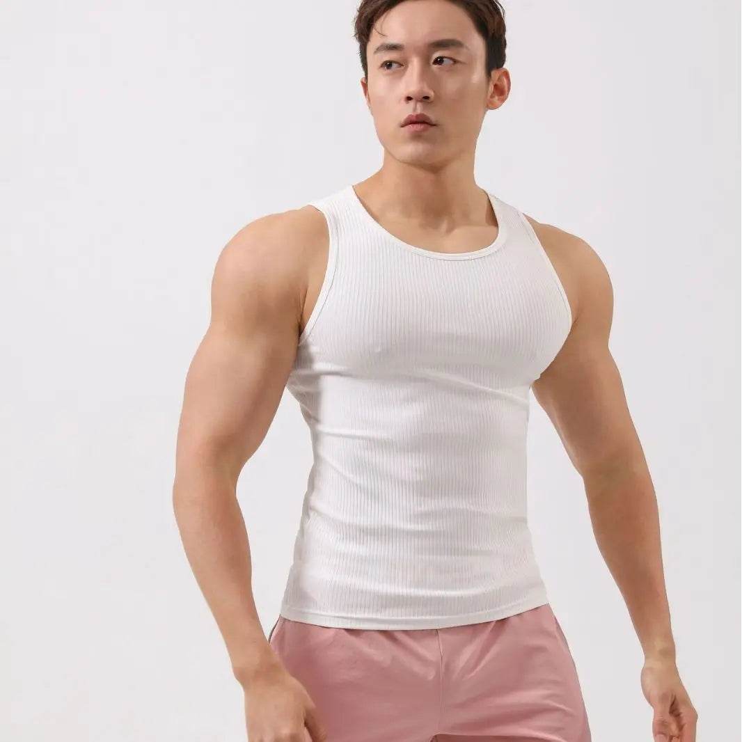 Men's Slim Fit Sports Vest - Quick-Drying Breathable Summer Tank Top - Buy Center