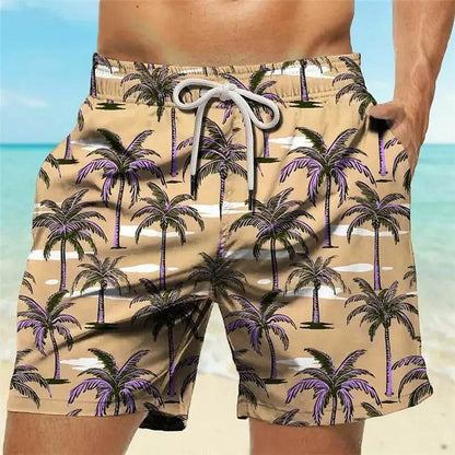 Men's 2024 Summer Casual Drawstring Shorts - Quick Dry & Stylish Prints - Buy Center