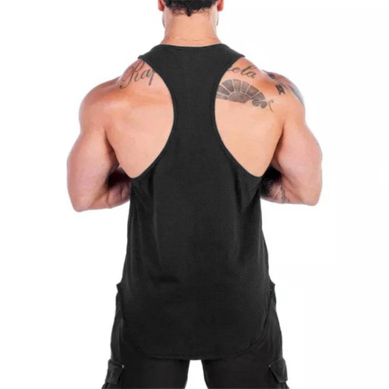 Muscleguys Men's Quick Dry Fitness Tank Top - Slim Fit Sleeveless Shirt - Buy Center