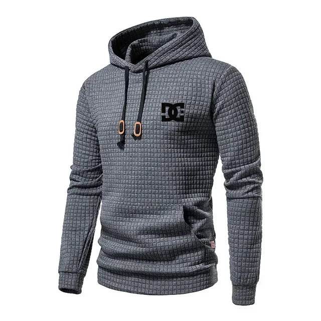 2025 Spring Casual Hoodie for Men - DC Letters Print & Large Pockets - Buy Center