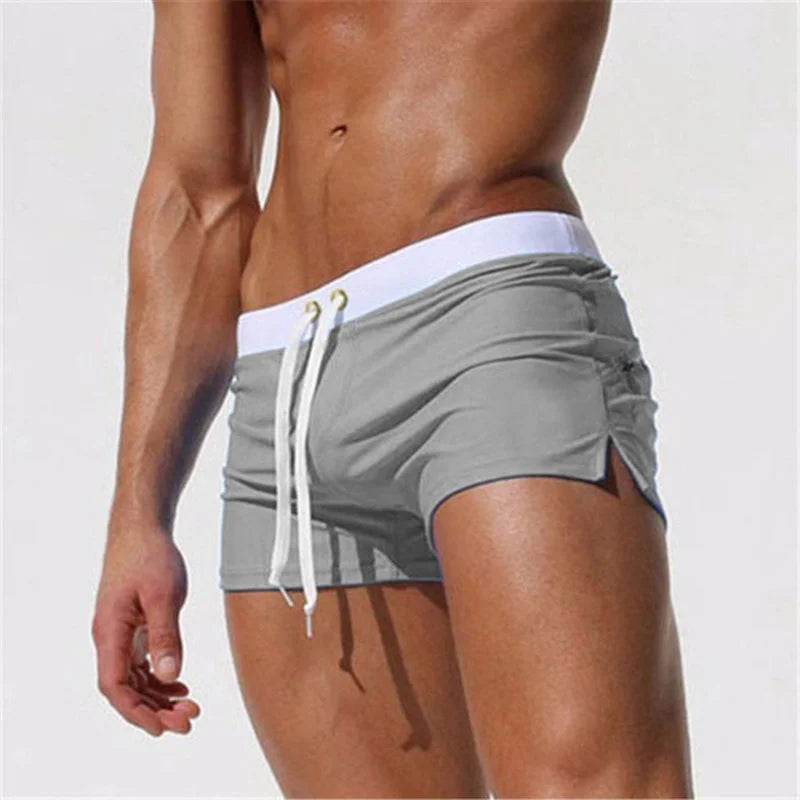 MOONBIFFY Quick Dry Men's Swimming Shorts - Beach & Surf Trunks - Buy Center