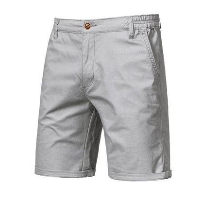 FANWEILIN Men's 100% Cotton Summer Cargo Shorts - Casual Bermuda Style - Buy Center