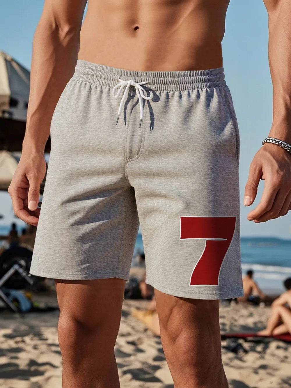 TOQUCL Men's Lightweight Fitness Shorts - Breathable Quick-Dry Casual Style - Buy Center