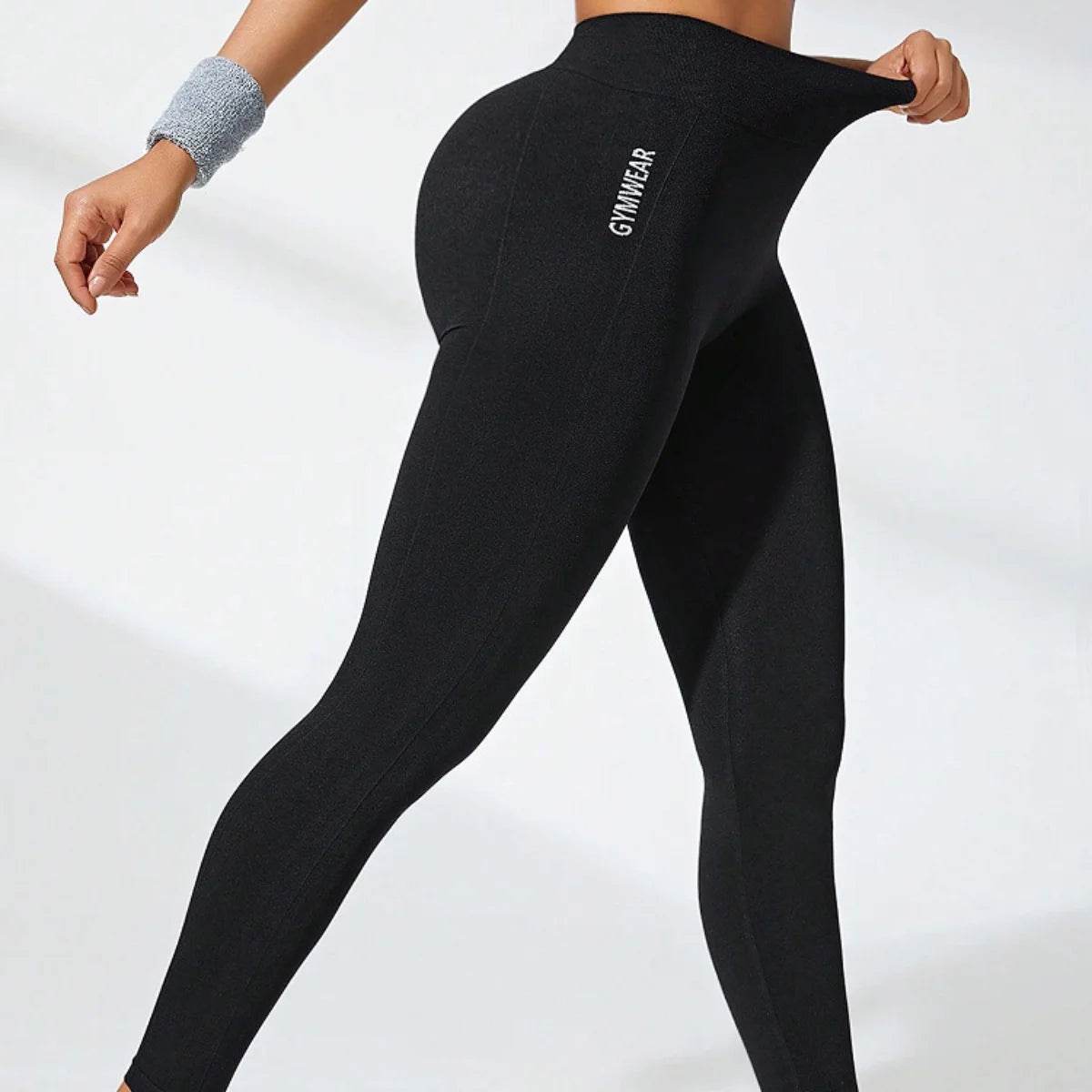 High Waisted Yoga Leggings for Women - Soft Tummy Control Pants - Buy Center