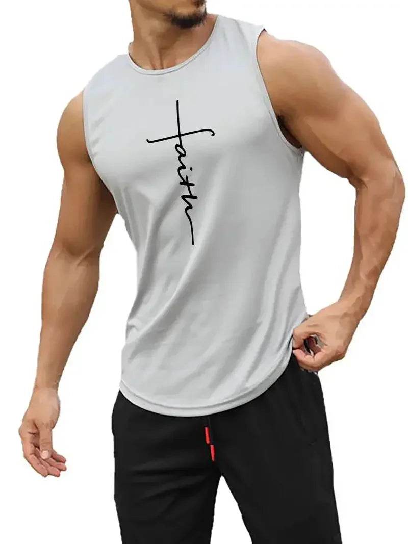 Men's Summer Round Neck Tank Top - Casual Gym Vest, Plus Size Available - Buy Center