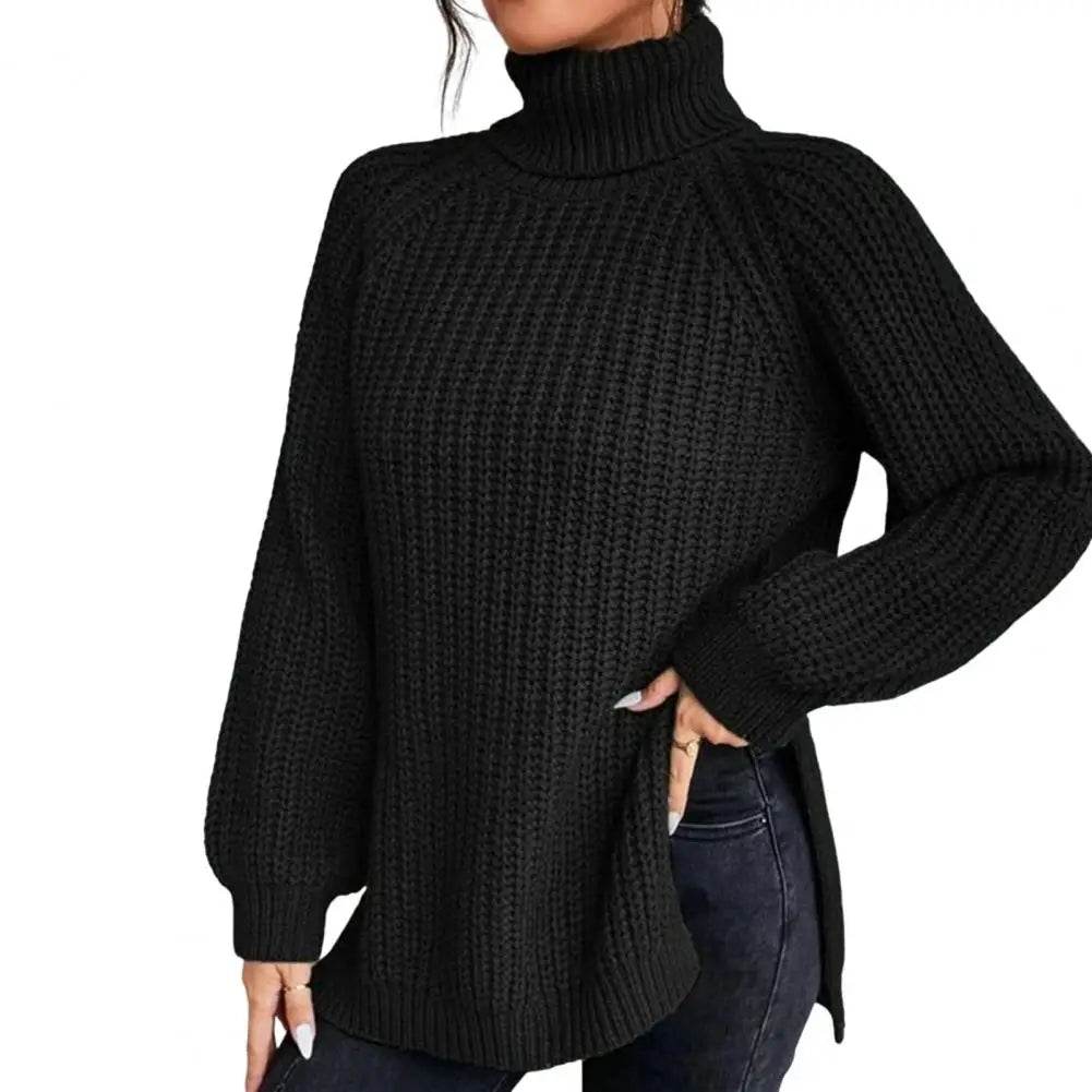 SANWOOD Women's Turtleneck Sweater - Loose Fit, Warm & Casual - Buy Center