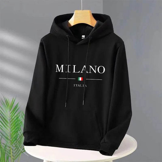Luxury Milan Fashion Hoodies - Unisex Pullover for Casual Style - Buy Center