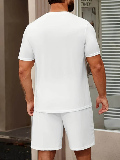 2025 Men's Casual Graphic T-Shirt - Short-Sleeved Sportswear - Buy Center