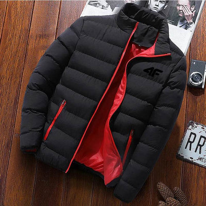 2024 Men's Waterproof Windbreaker Jacket - Warm Autumn Zip-Up Coat - Buy Center
