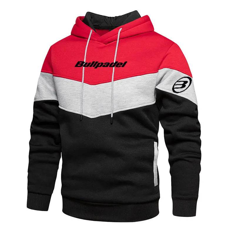 Men’s Trendy Letter Printed Hoodie - Fleece Pullover for Casual Style - Buy Center