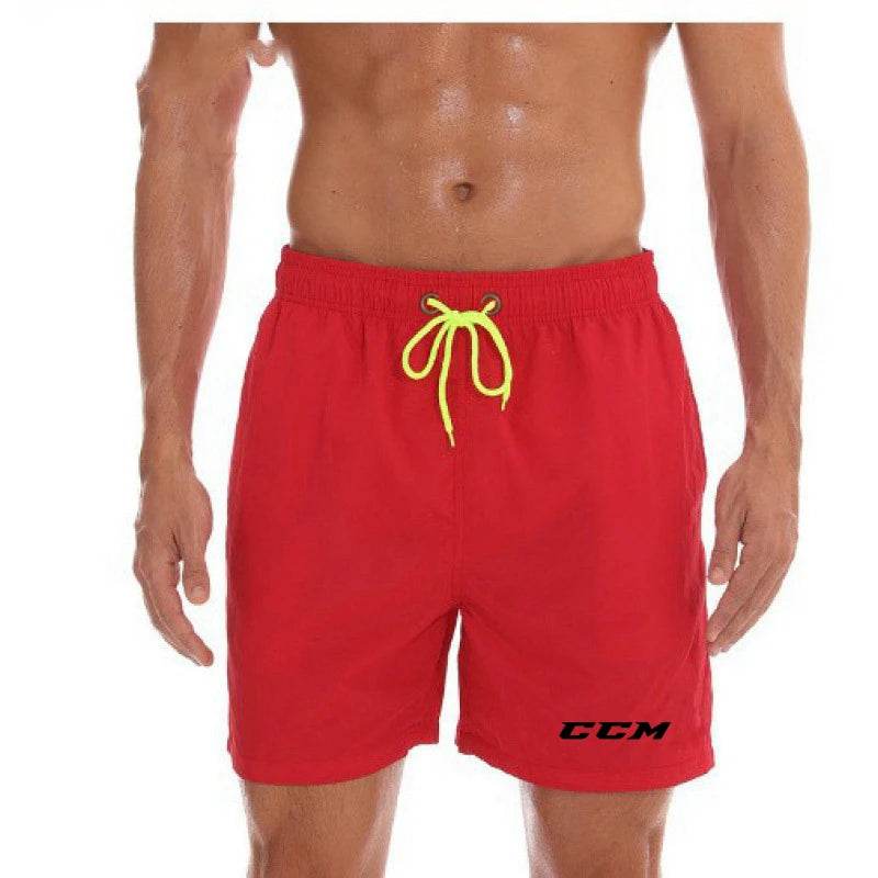 CCM Men's Quick Dry Swim Trunks - Comfortable Board Shorts for Summer - Buy Center