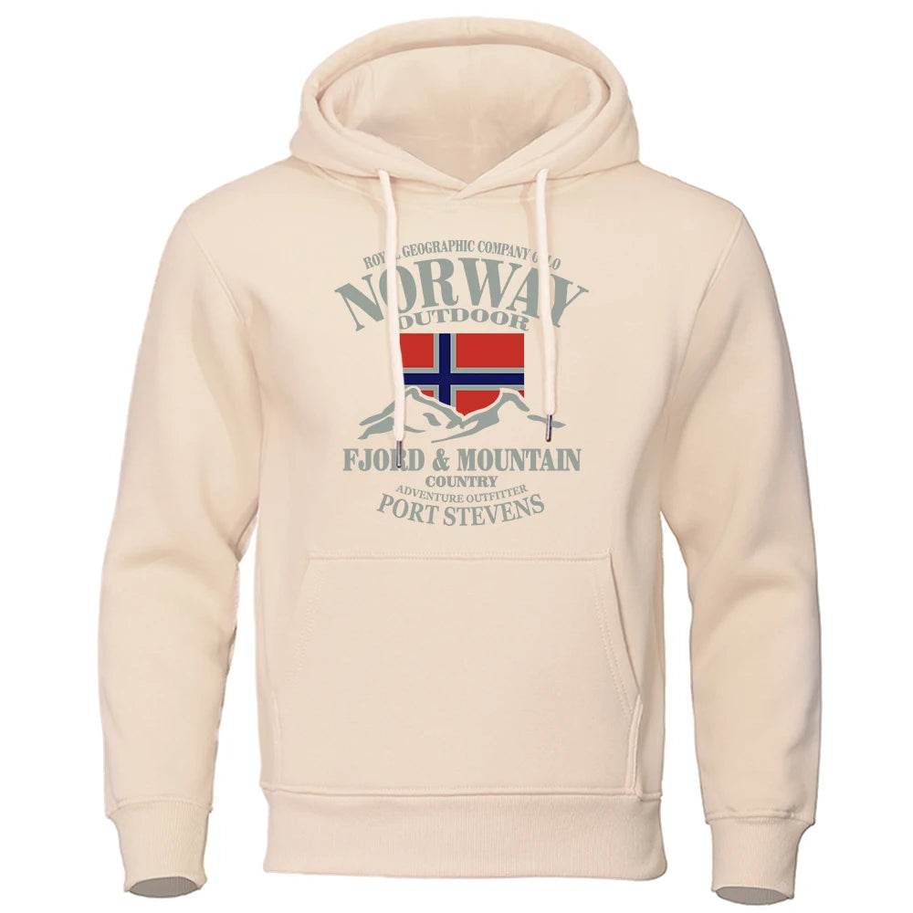 Norway FjordFashion Oversize Casual Hoody - Autumn Street Style - Buy Center